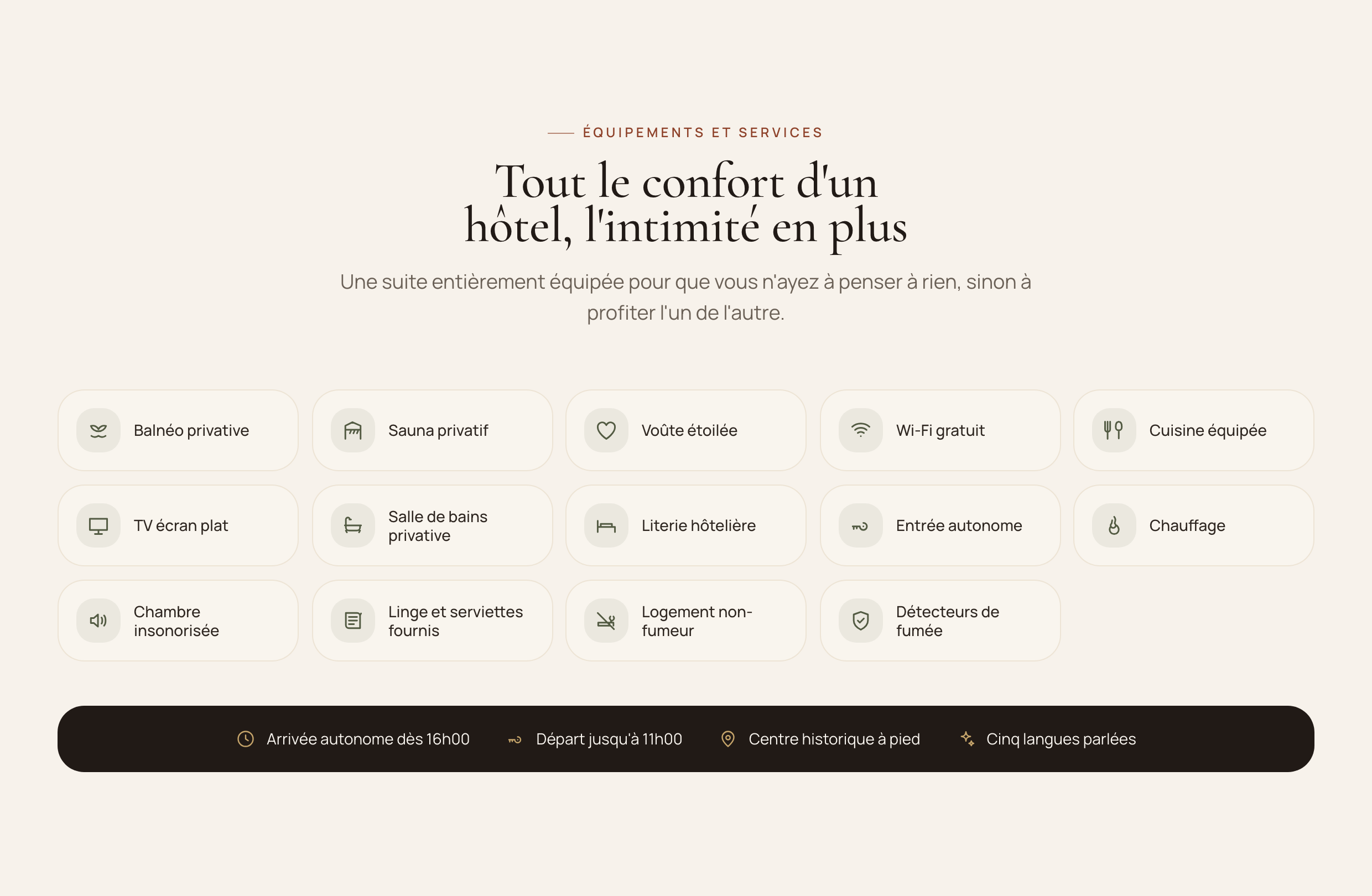 La Suite Balinaise — Tout le confort d un hotel l intimite en