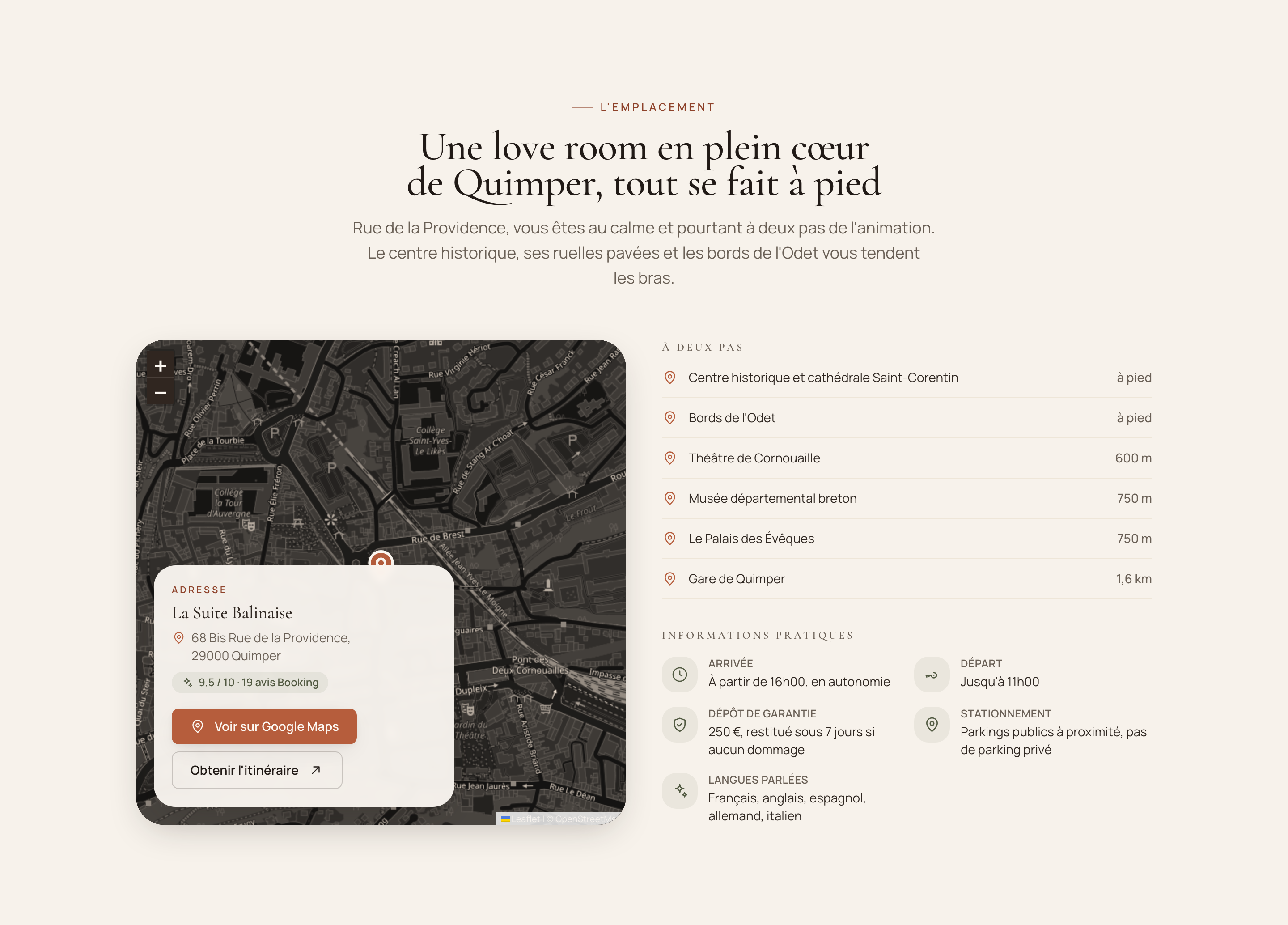 La Suite Balinaise — Une love room en plein c ur de quimper t