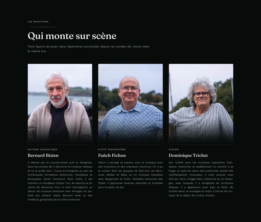 Qui monte sur scene