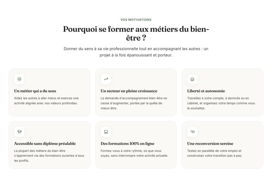 Pourquoi se former aux metiers du bien e