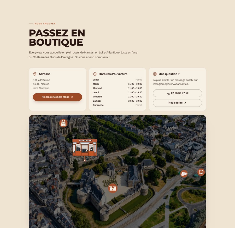 Passez en boutique