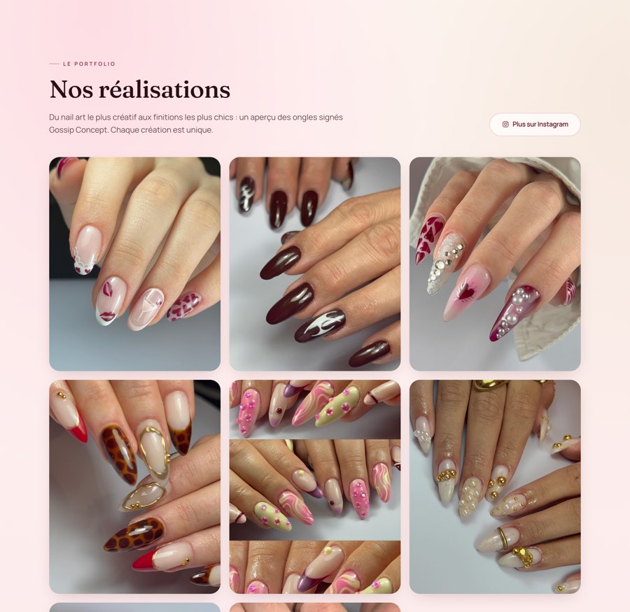 Nos realisations