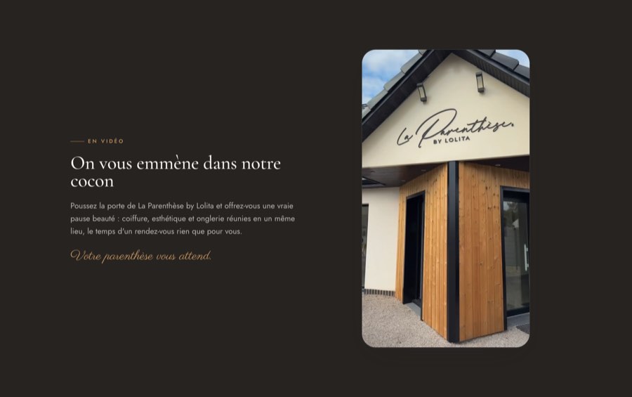 On vous emmene dans notre cocon