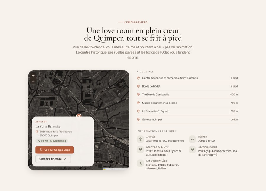 Une love room en plein c ur de quimper t