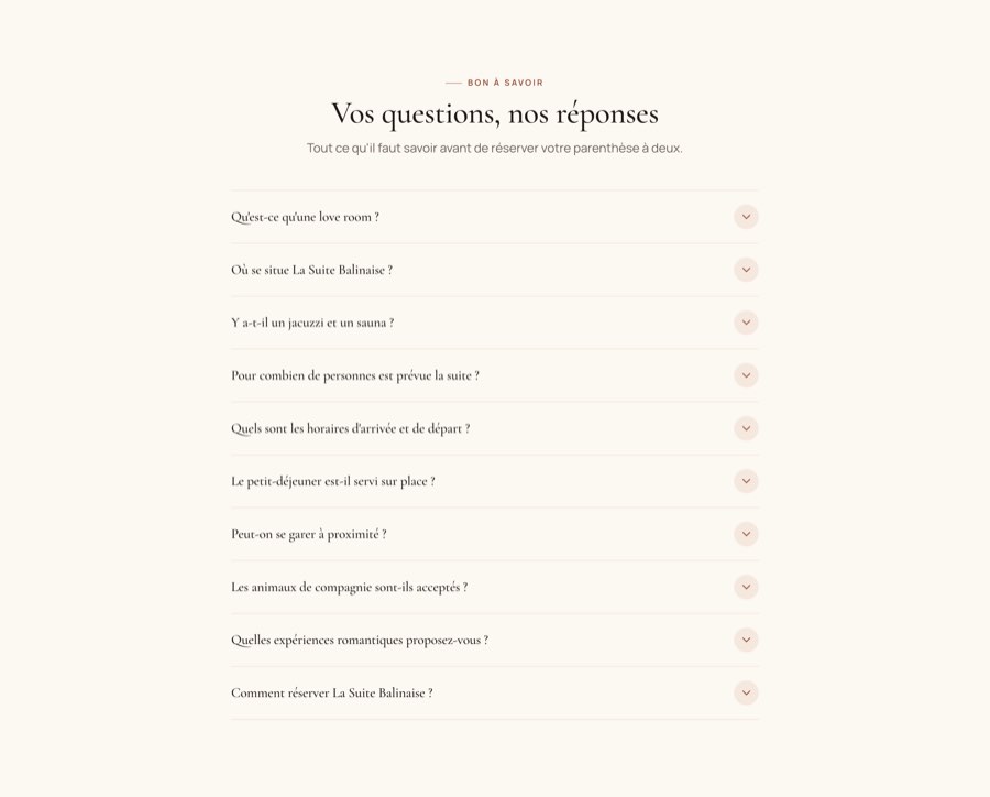 Vos questions nos reponses