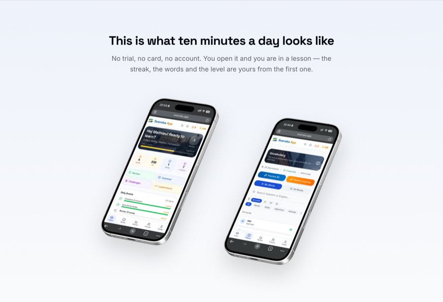 This is what ten minutes a day looks lik
