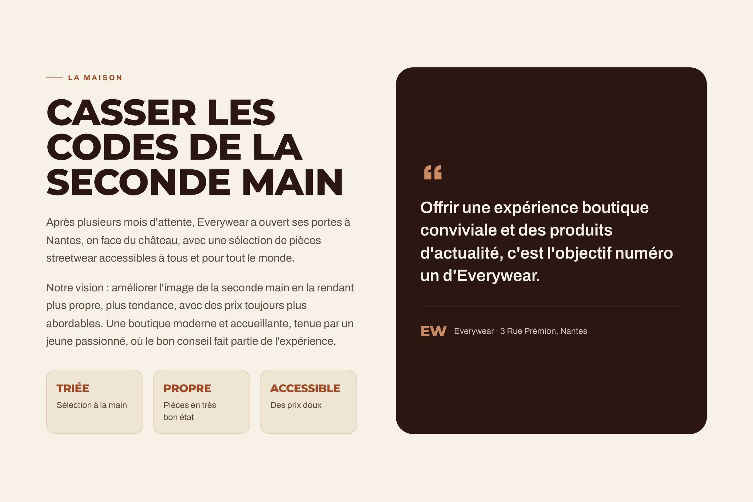 Everywear — Casser les codes de la seconde main